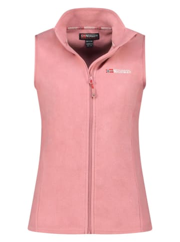 Geographical Norway Fleeceweste "Vug" in Rosa