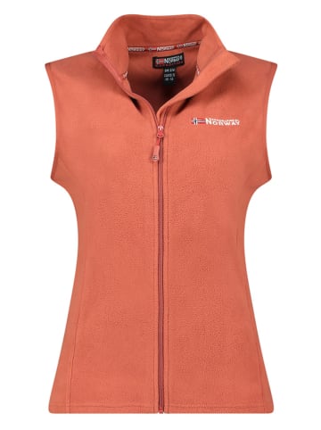 Geographical Norway Fleece bodywarmer "Vug" oranje