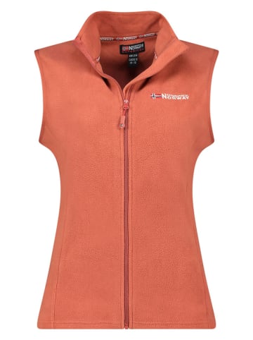 Geographical Norway Fleece bodywarmer "Vug" roestrood