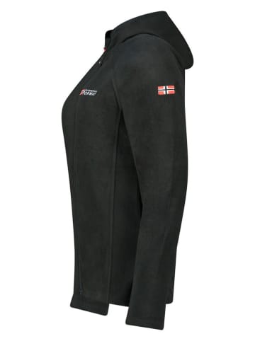 Geographical Norway Kurtka polarowa "Tugood" w kolorze czarnym