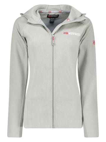 Geographical Norway Kurtka polarowa "Tugood" w kolorze jasnoszarym