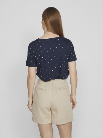 Vila Shirt in Dunkelblau