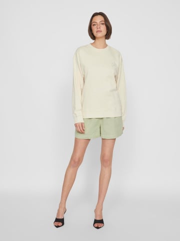 Vila Sweatshirt in Beige