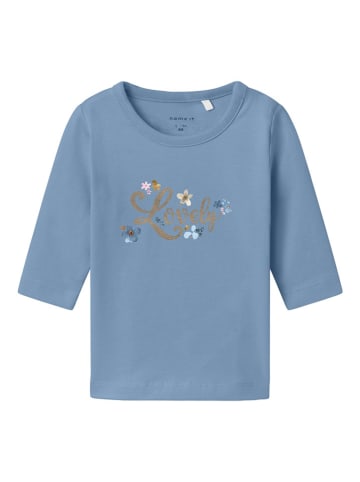 name it Longsleeve "Leliva" blauw