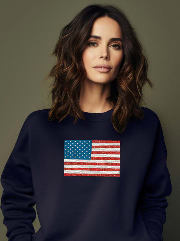 WOOOP Sweatshirt in Dunkelblau