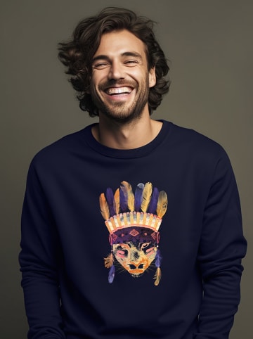 WOOOP Sweatshirt donkerblauw