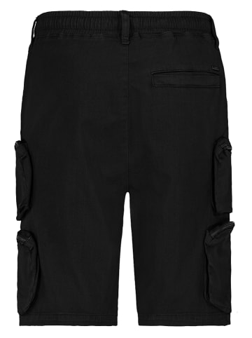 Authentic Style Cargobermudas in Schwarz