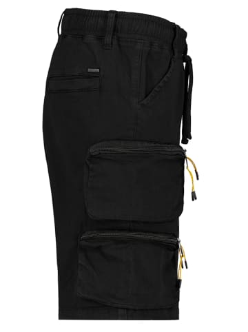 Authentic Style Cargobermudas in Schwarz