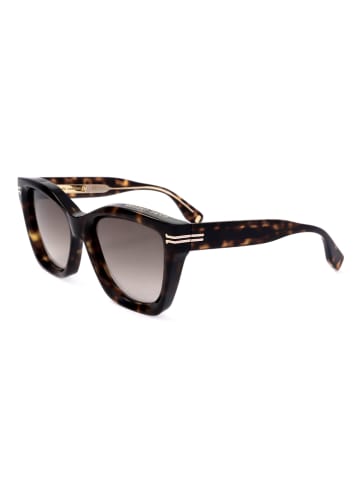 Marc Jacobs Damskie okulary przeciwsłoneczne w kolorze brązowo-szarym