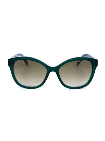 Marc Jacobs Damskie okulary przeciwsłoneczne w kolorze morsko-błękitno-oliwkowym