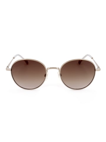 Tommy Hilfiger Damen-Sonnenbrille in Gold/ Braun