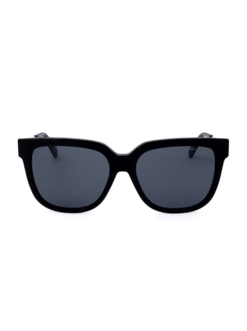Marc Jacobs Damen-Sonnenbrille in Schwarz-Gold/ Dunkelblau
