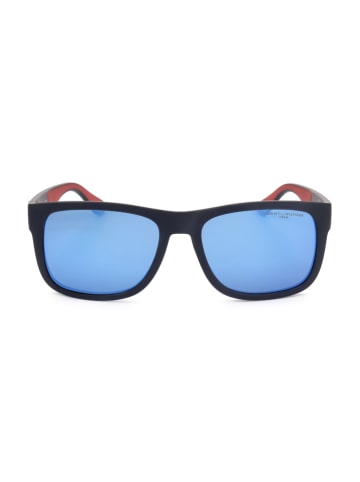 Tommy Hilfiger Herenzonnebril zwart/lichtblauw