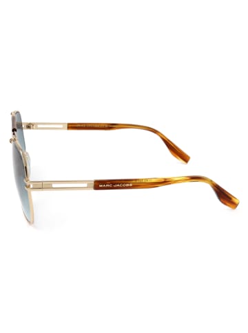 Marc Jacobs Herren-Sonnenbrille in Blau/ Gold