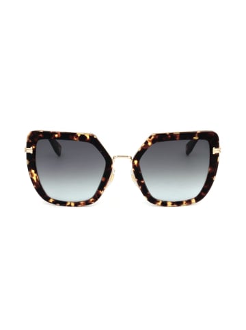 Marc Jacobs Dameszonnebril bruin-goudkleurig/donkerblauw