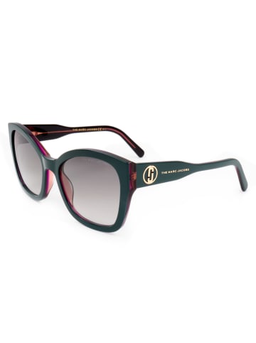 Marc Jacobs Damen-Sonnenbrille in Dunkelgrün/ Grau