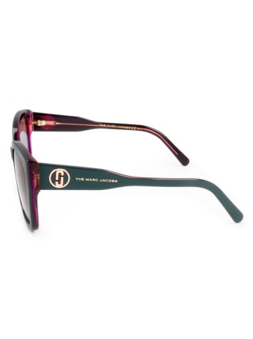 Marc Jacobs Damen-Sonnenbrille in Dunkelgrün/ Grau
