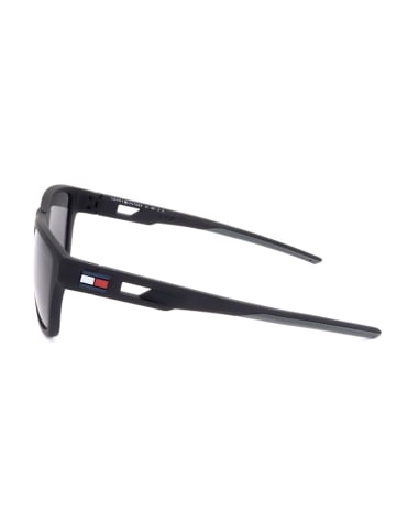 Tommy Hilfiger Herren-Sonnenbrille in Schwarz/ Grau