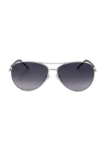 Marc Jacobs Damen-Sonnenbrille in Dunkelblau/ Silber