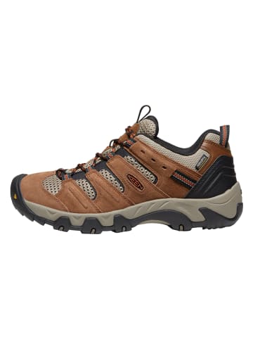 Keen Wandelschoenen "Headout" lichtbruin/zwart