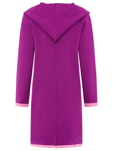 Zwillingsherz Cardigan "Mona" in Lila