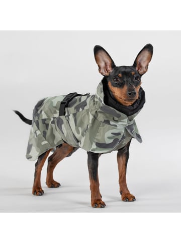 Paikka Hunde-Regenmantel in Khaki