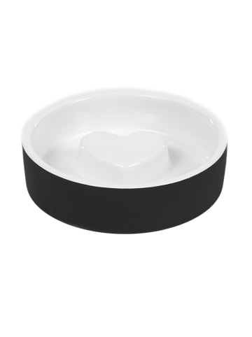 Paikka Hundeschüssel "Slow Feed" in Schwarz - Ø13 cm