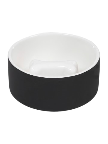 Paikka Hundeschüssel "Slow Feed" in Schwarz - Ø15,4 cm