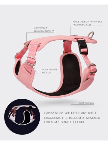 Paikka Hundegeschirr in Rosa