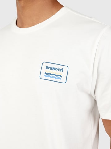 Brunotti Shirt "Logo" in Weiß