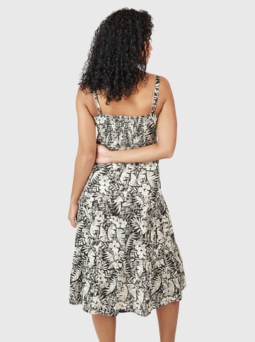 Brunotti Kleid "Grenadine-Hawai" in Weiß/ Schwarz