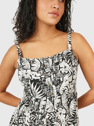 Brunotti Kleid "Grenadine-Hawai" in Weiß/ Schwarz