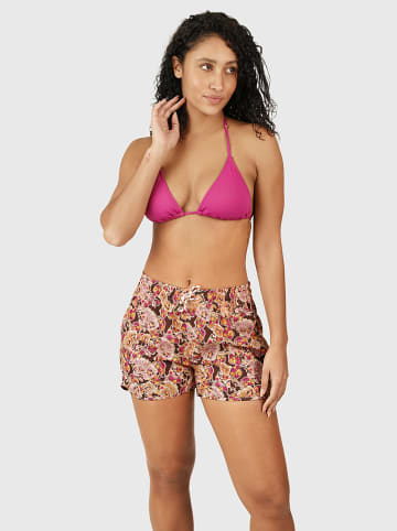 Brunotti Badeshorts "Toluca" in Braun/ Rosa