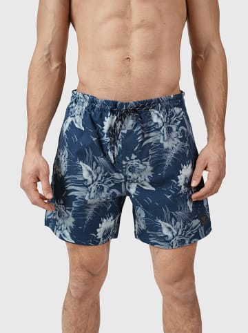 Brunotti Zwemshort "Stormer" donkerblauw/crème