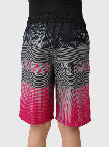Brunotti Badeshorts "Archaly" in Pink/ Grau