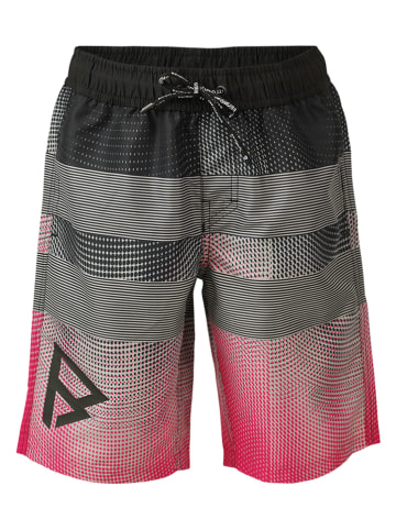 Brunotti Badeshorts "Archaly" in Pink/ Grau