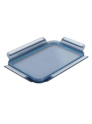 Emsa 3er-Set: Frischhaltedosen "Clip & Close Eco" in Blau - 800 ml