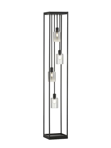 FISCHER & HONSEL Stehleuchte "Isko" in Schwarz - (B)22 x (H)122,5 x (T)22 cm