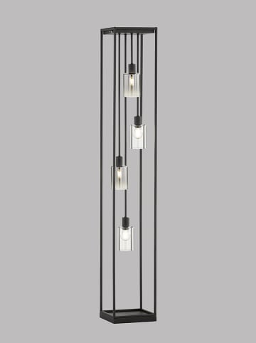 FISCHER & HONSEL Stehleuchte "Isko" in Schwarz - (B)22 x (H)122,5 x (T)22 cm