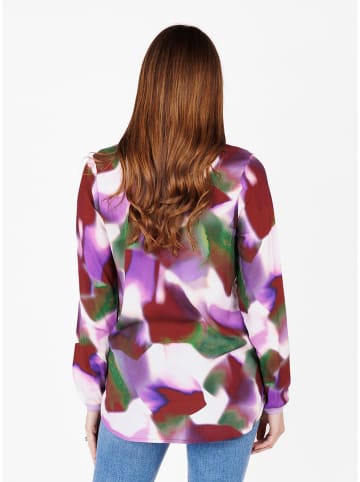 KEY LARGO Bluzka w kolorze fioletowo-oliwkowym