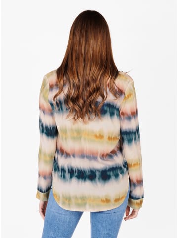 KEY LARGO Bluse in Beige/ Bunt
