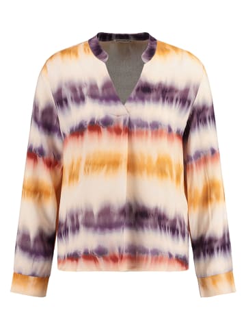 KEY LARGO Bluse in Beige/ Bunt