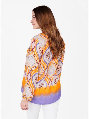 KEY LARGO Bluse in Beige/ Orange