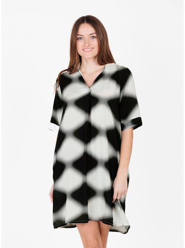 KEY LARGO Jurk wit/zwart