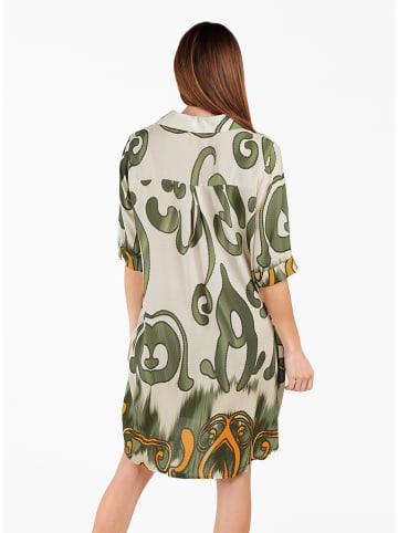 KEY LARGO Kleid in Creme/ Khaki