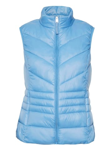 Vero Moda Doorgestikte bodywarmer lichtblauw