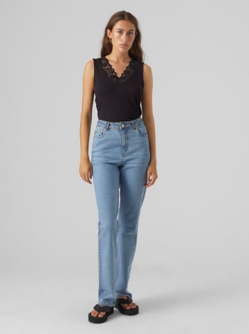 Vero Moda Top w kolorze czarnym