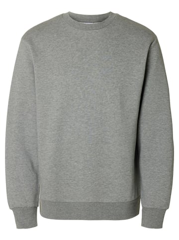 SELECTED HOMME Sweatshirt in Grau