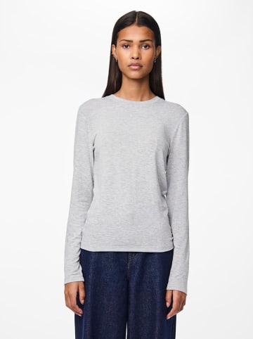 Pieces Longsleeve in Grau