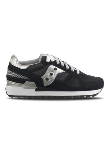 Saucony Sneakers "Shadow" in Schwarz/ Silber